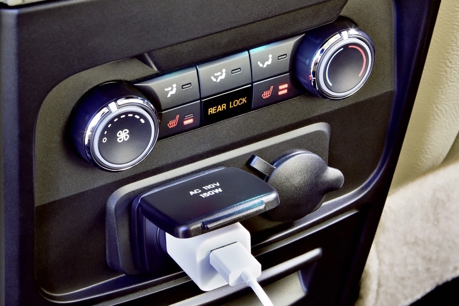 2014 Ford Flex interior DETAIL