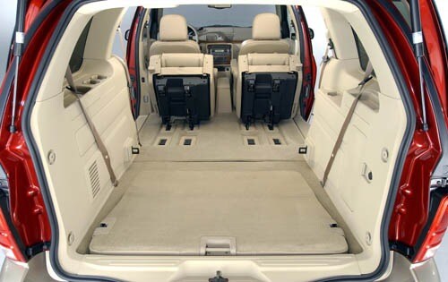2004 Ford Freestar interior CARGO