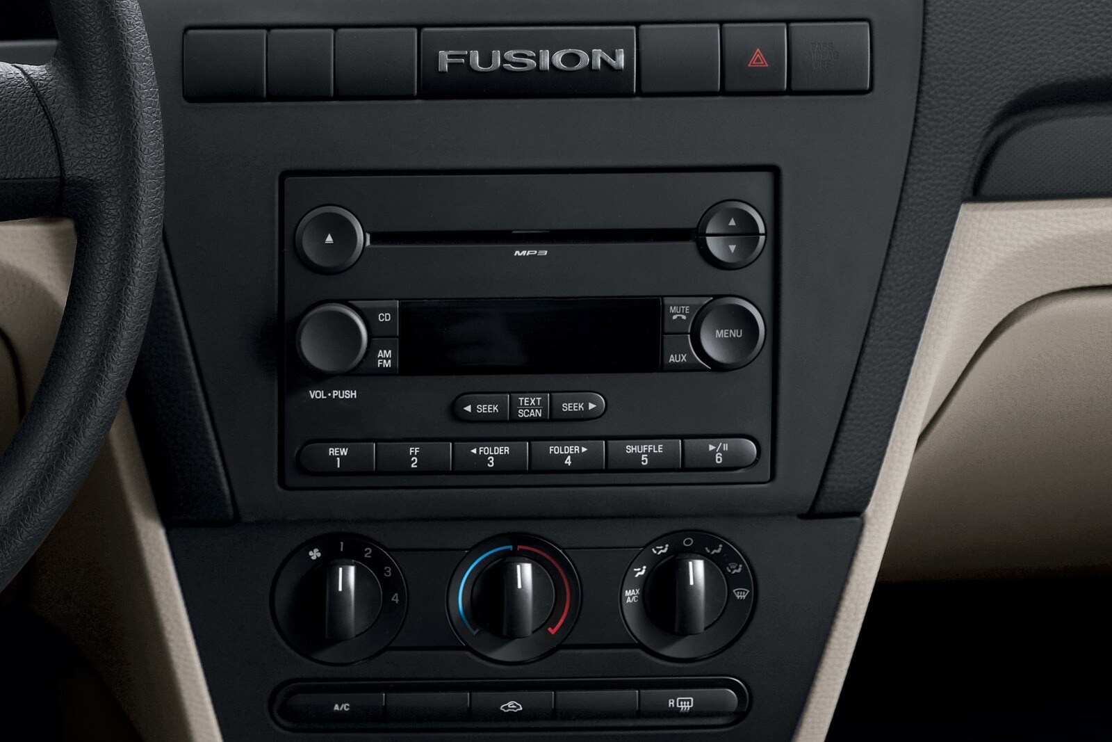 2007 Ford Fusion interior CC