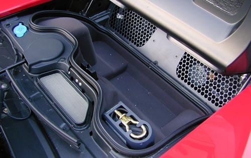 2005 Ford GT interior CARGO