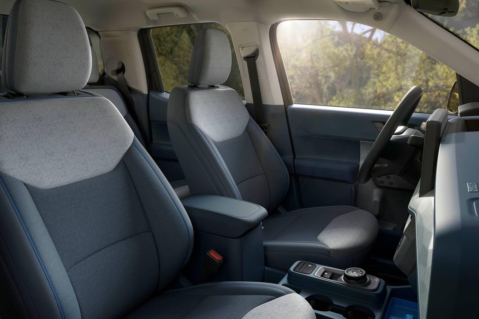 2025 Ford Maverick front safety DETAIL