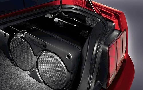 2008 Ford Mustang interior CARGO