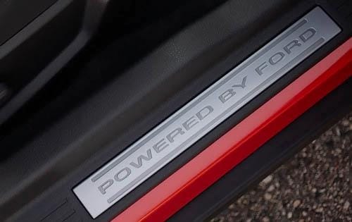 2012 Ford Mustang front safety DETAIL