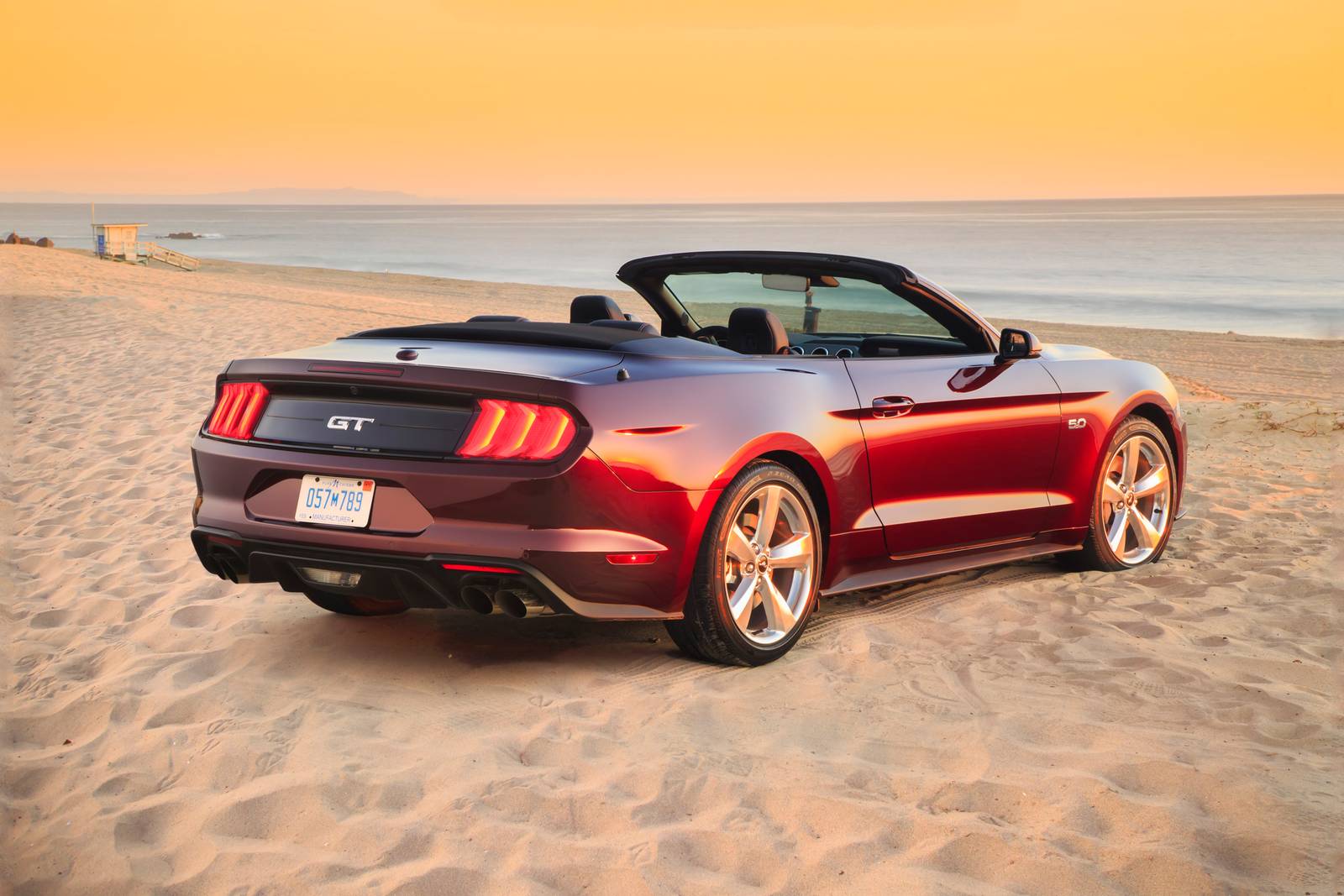 2018 Ford Mustang GT Premium Convertible Exterior Shown