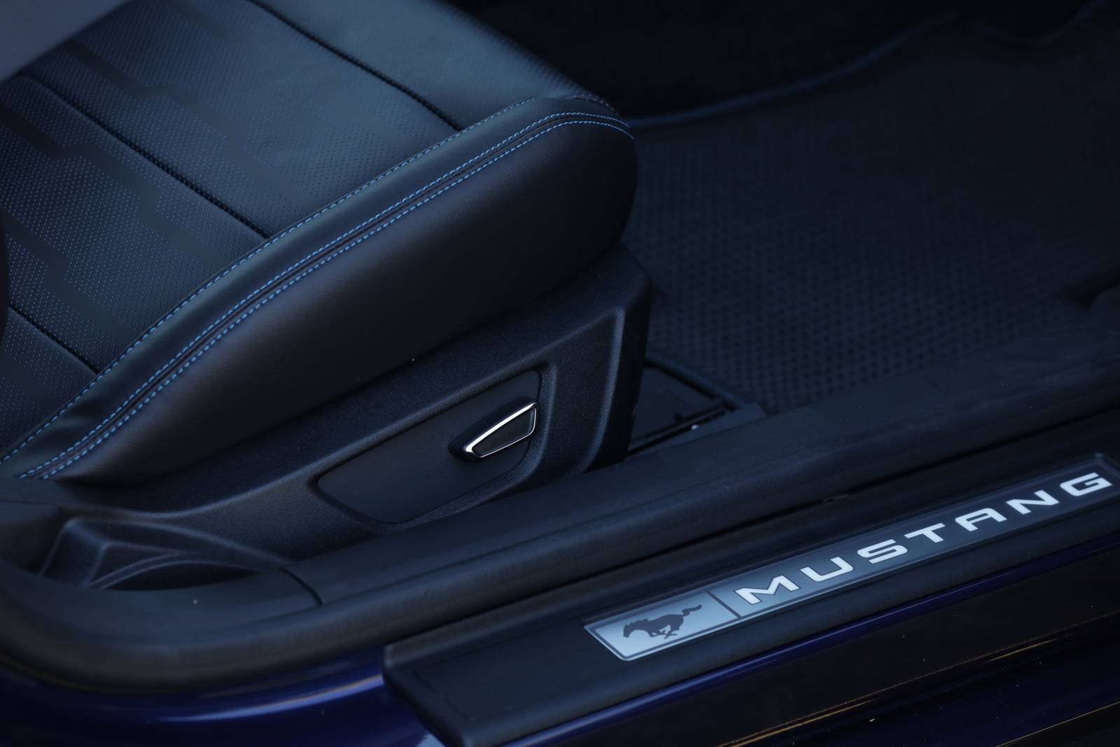 2021 Ford Mustang front safety DETAIL