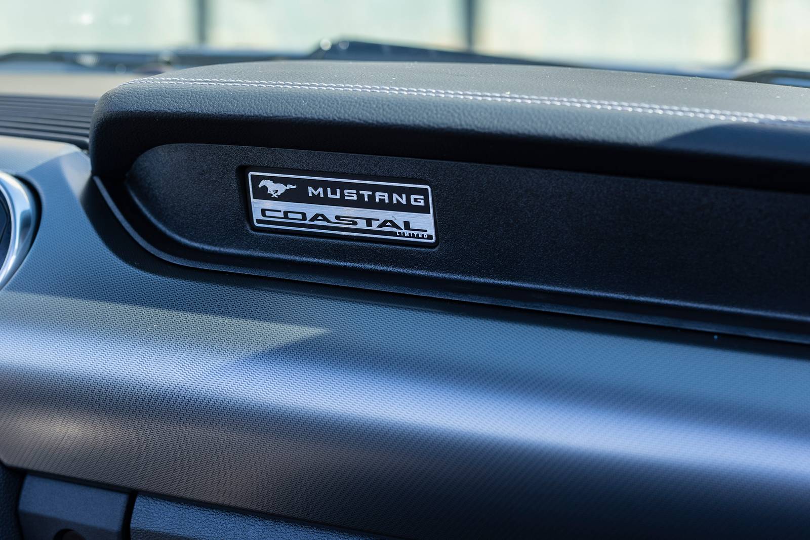 2022 Ford Mustang front safety DETAIL