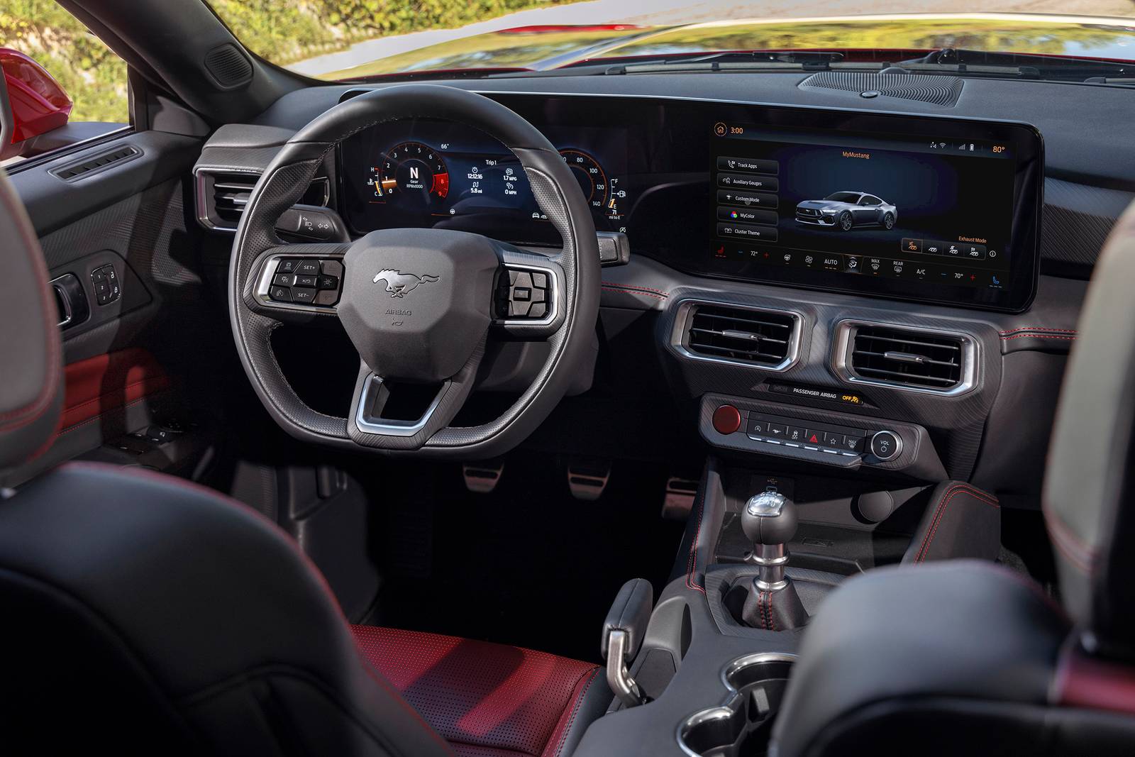 2025 Ford Mustang interior SWD