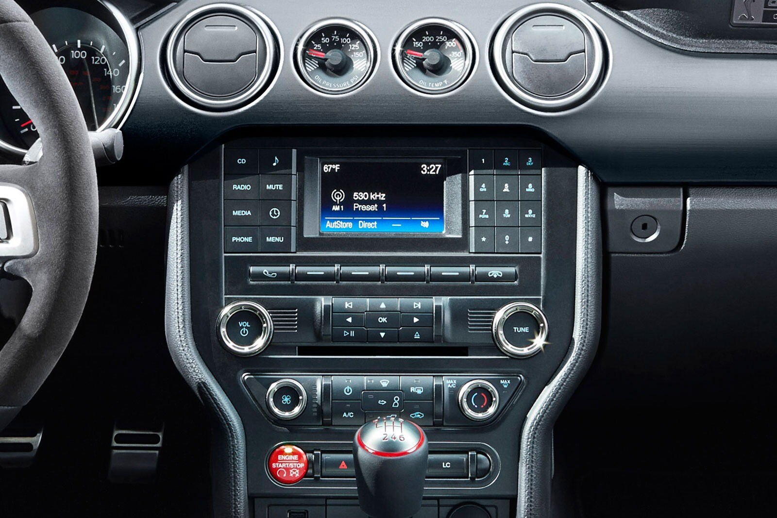 2016 Ford Shelby GT350 interior CC