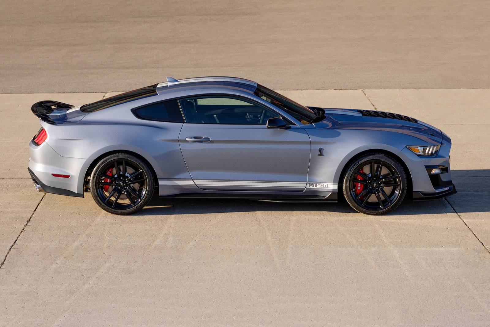 2022 Ford Shelby GT500 Coupe Profile. Heritage Edition Shown.