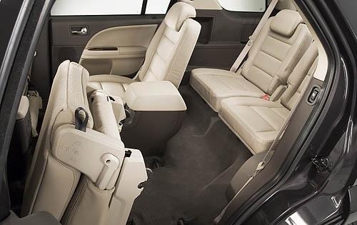 2008 Ford Taurus X interior DETAIL