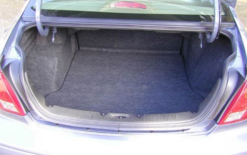2000 Ford Taurus interior CARGO