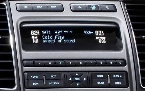 2011 Ford Taurus interior CC