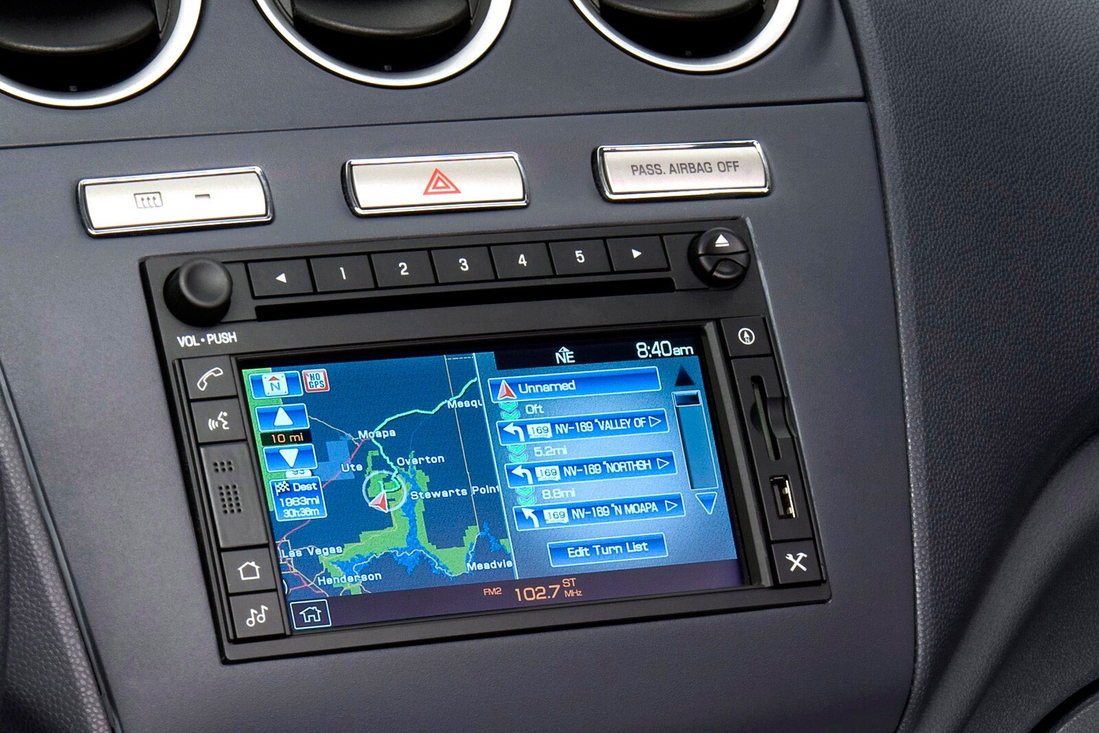 2010 Ford Transit Connect interior NAVSYS