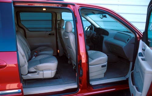 1999 Ford Windstar Cargo interior DETAIL