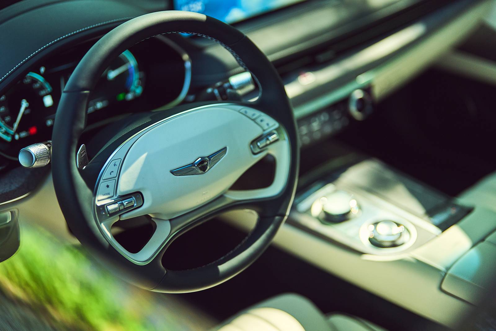 2025 Genesis Electrified G80 interior SWD