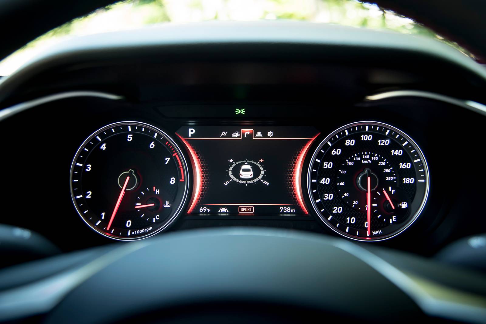2019 Genesis G70 interior G