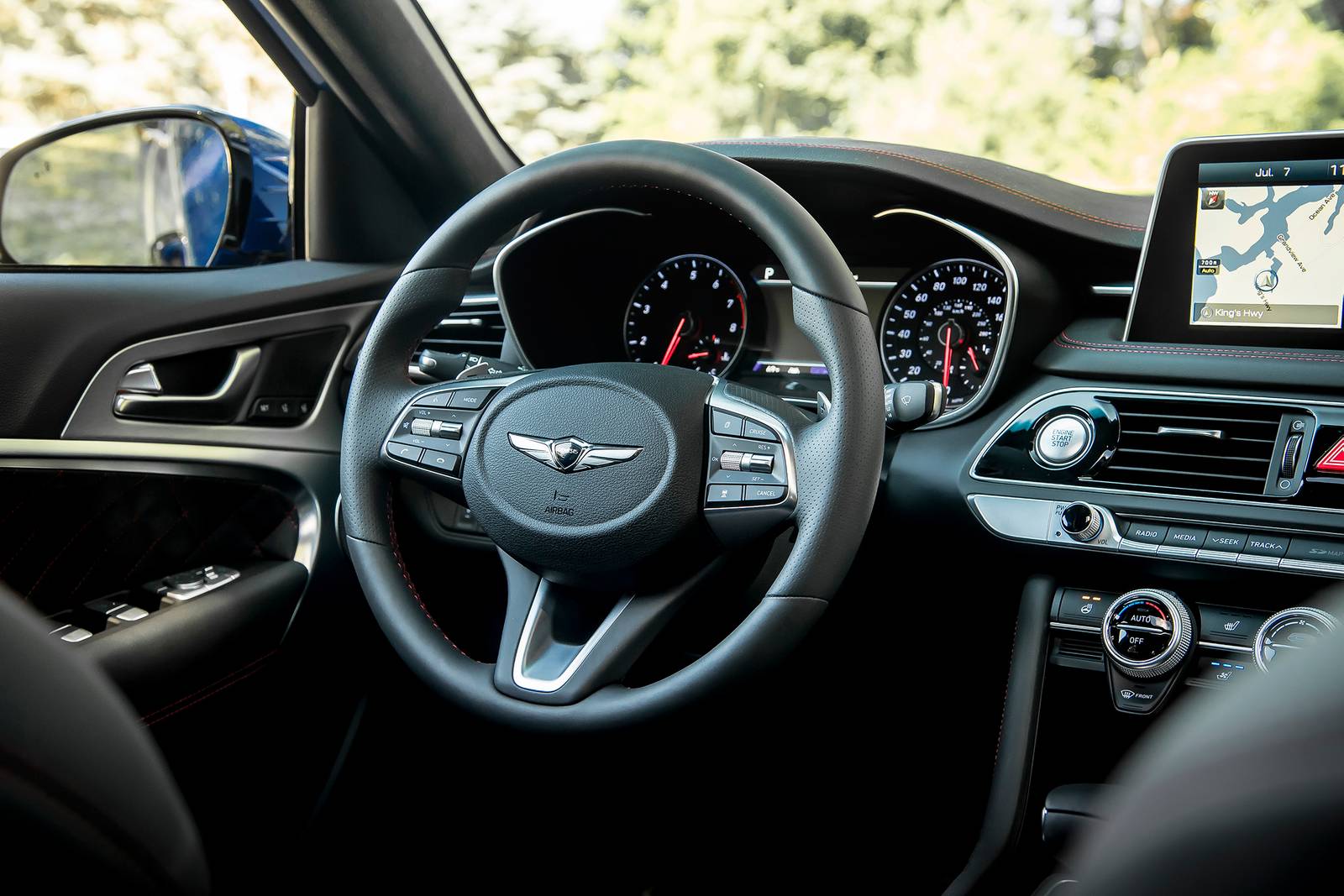 2019 Genesis G70 interior SWD
