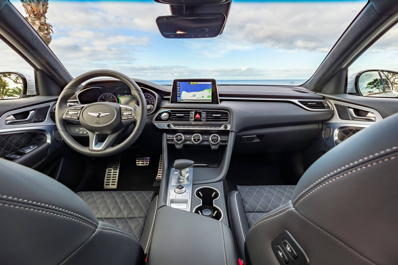 2020 Genesis G70 front safety D