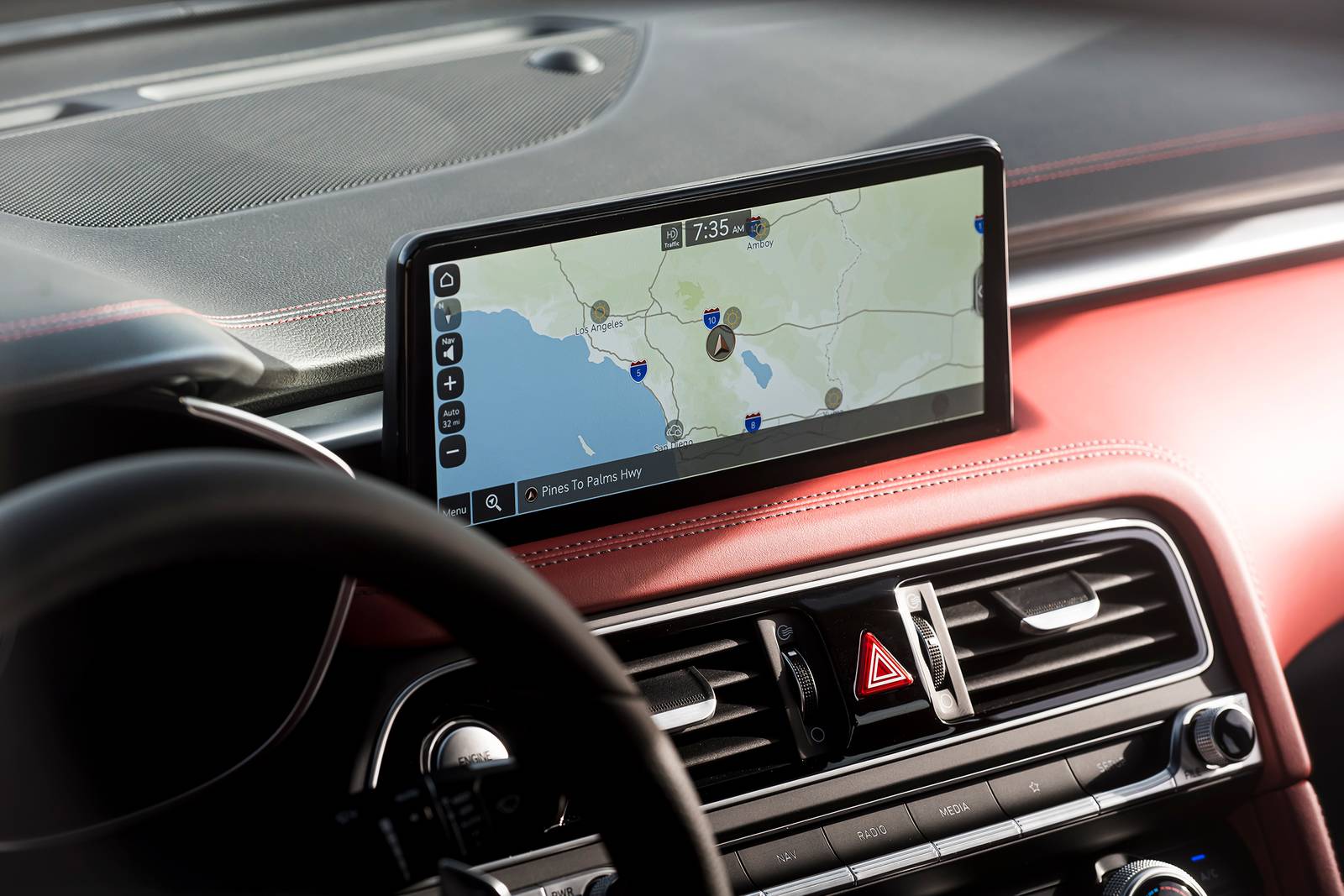 2025 Genesis G70 interior NAVSYS