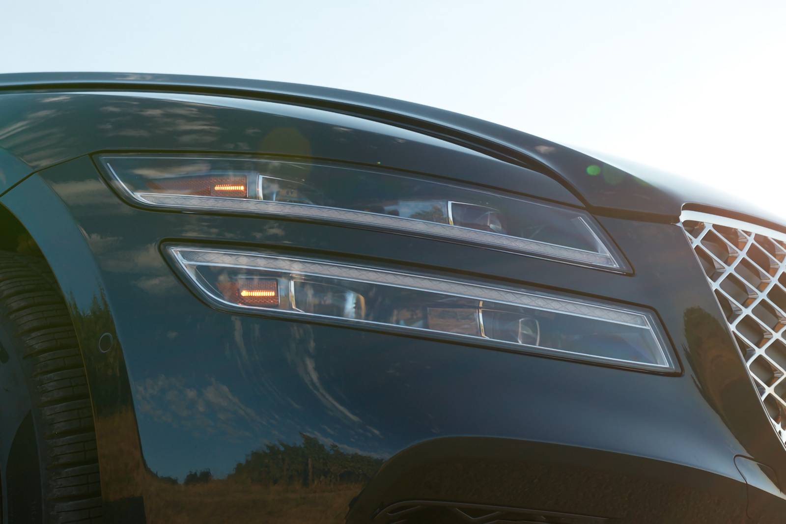 2022 Genesis G80 front safety EDETAIL