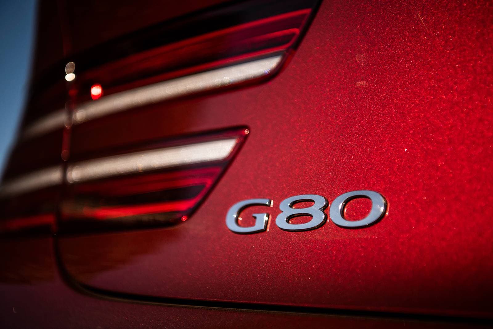 2023 Genesis G80 exterior RBDG