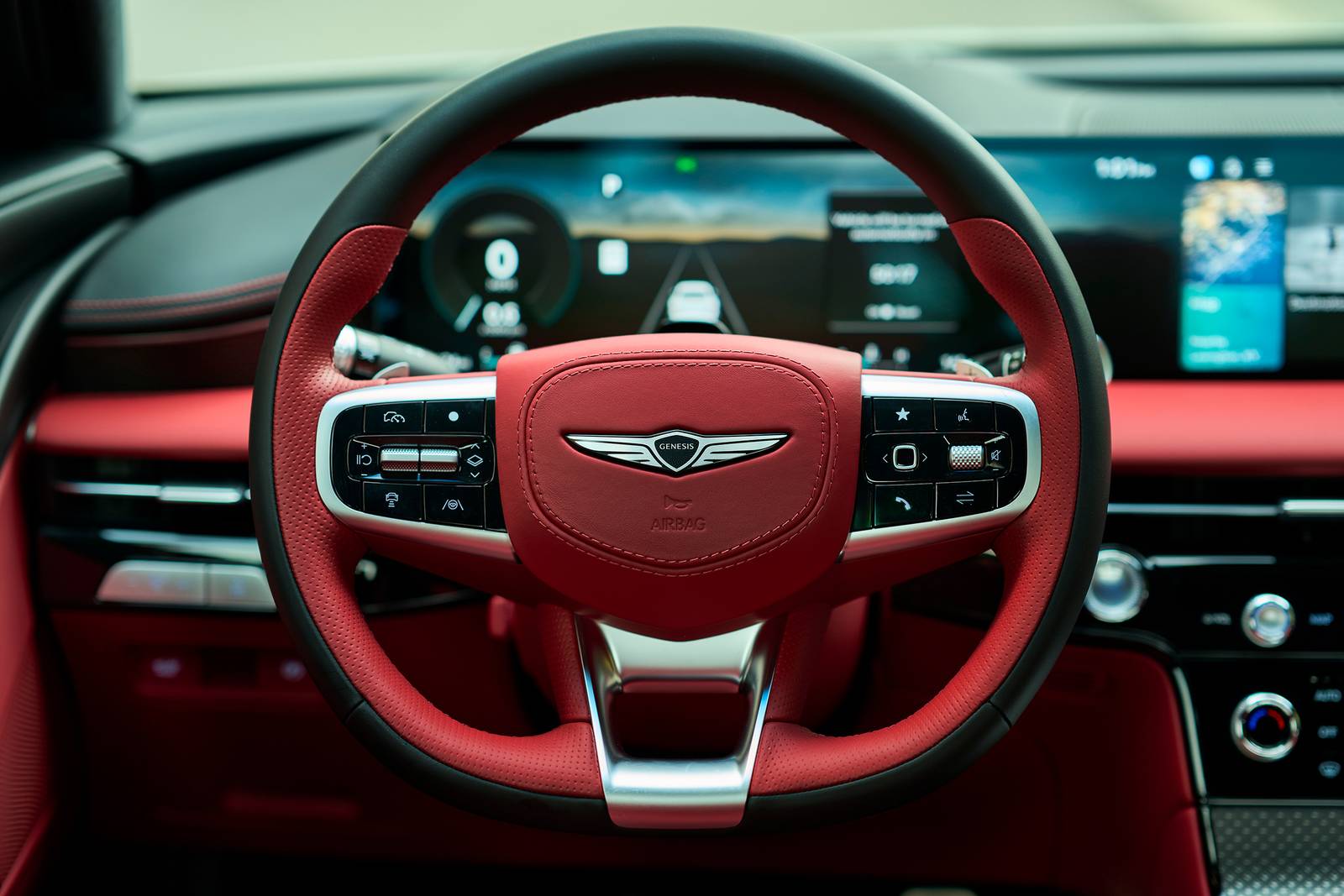 2025 Genesis G80 interior SWD