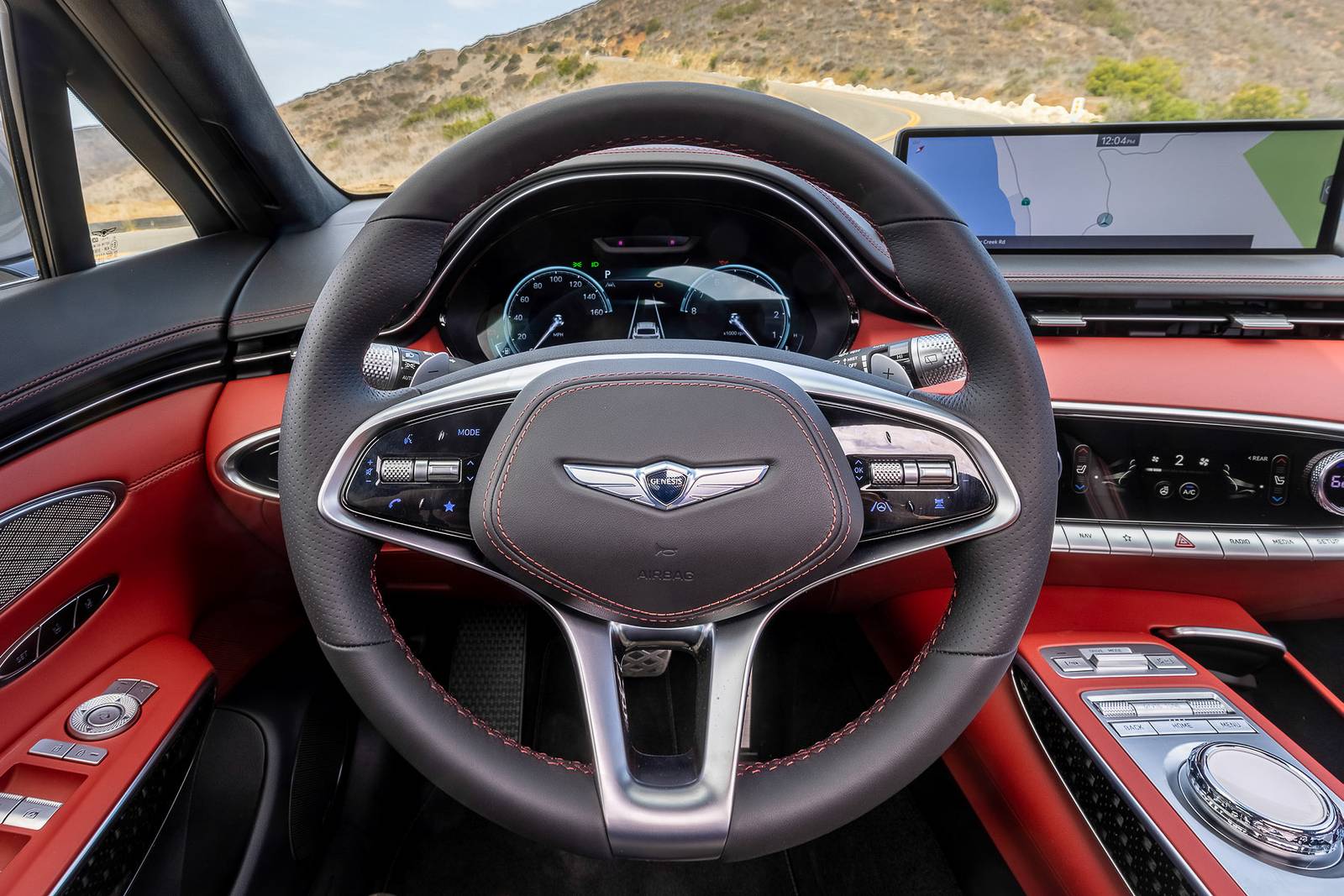 2022 Genesis Gv70 interior SWD