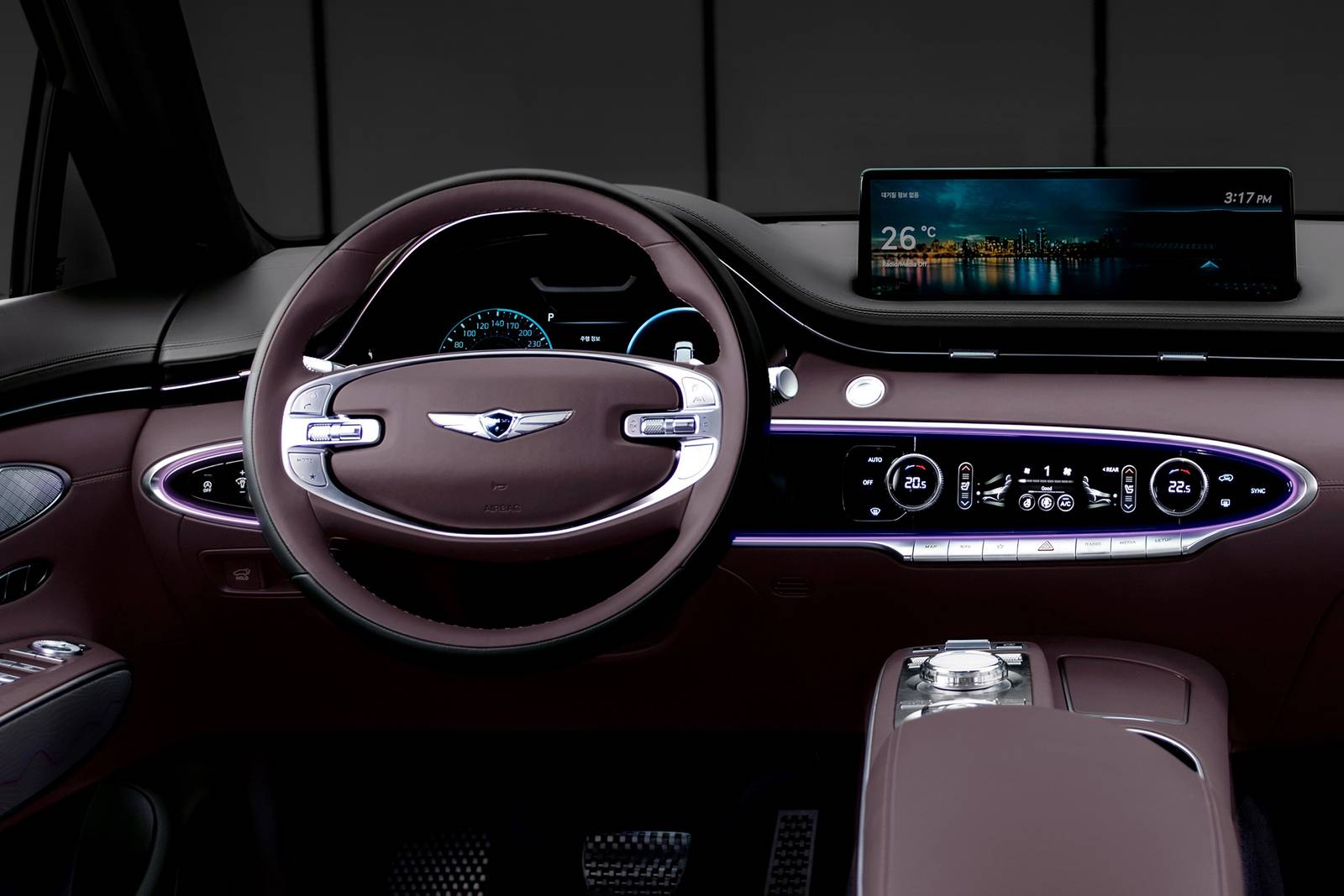2022 Genesis Gv70 interior SWD