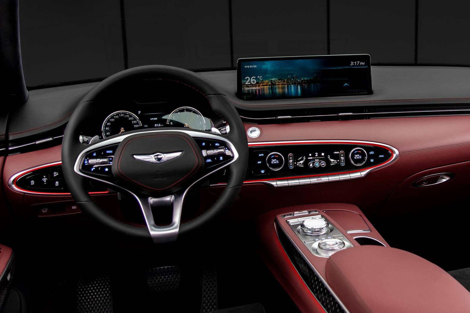2022 Genesis Gv70 interior SWD