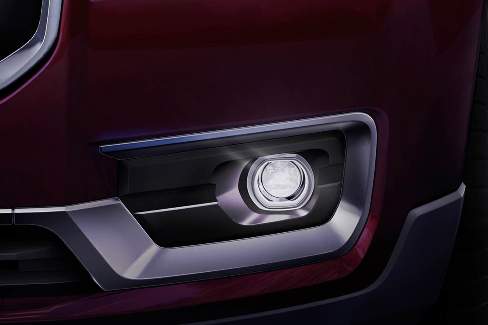 2017 GMC Acadia front safety FOG