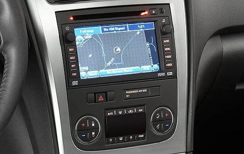 2008 GMC Acadia interior CC