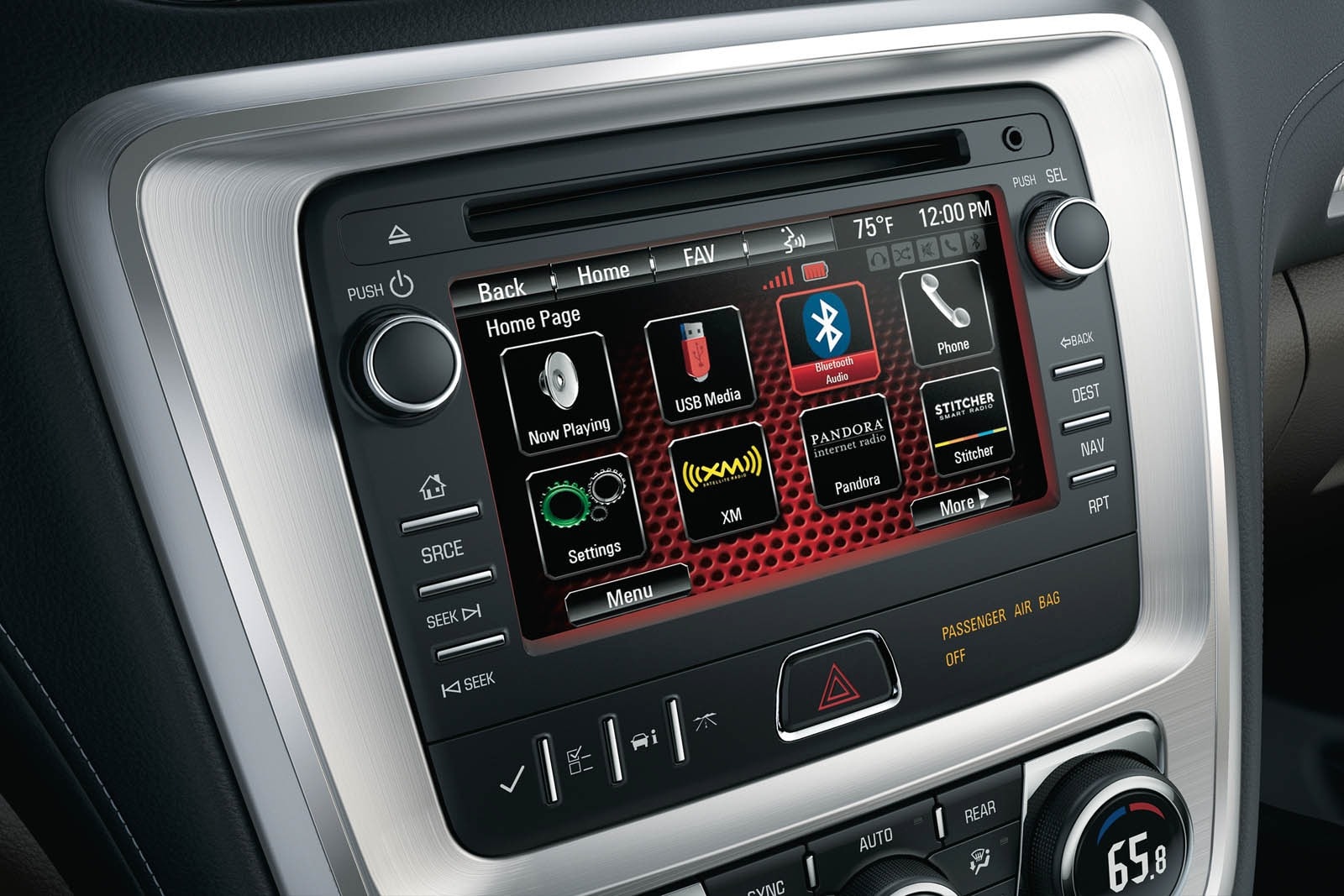 2013 Gmc Acadia interior NAVSYS