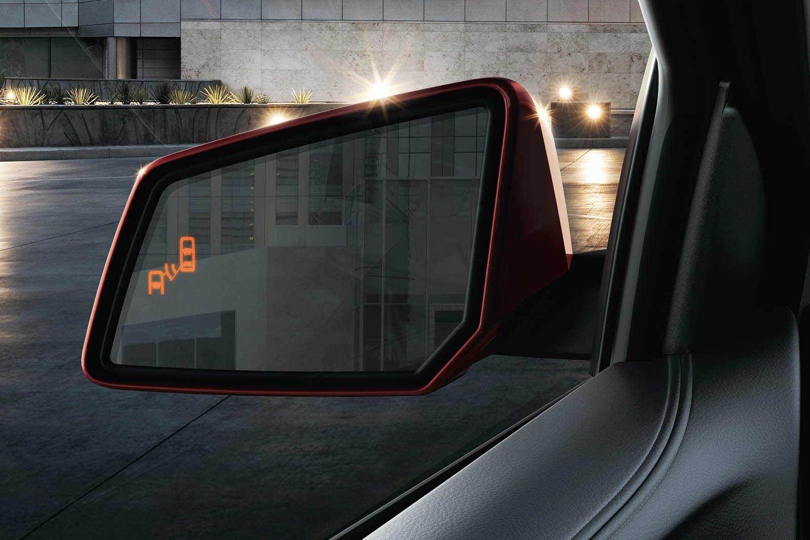 2013 GMC Acadia front safety DETAIL