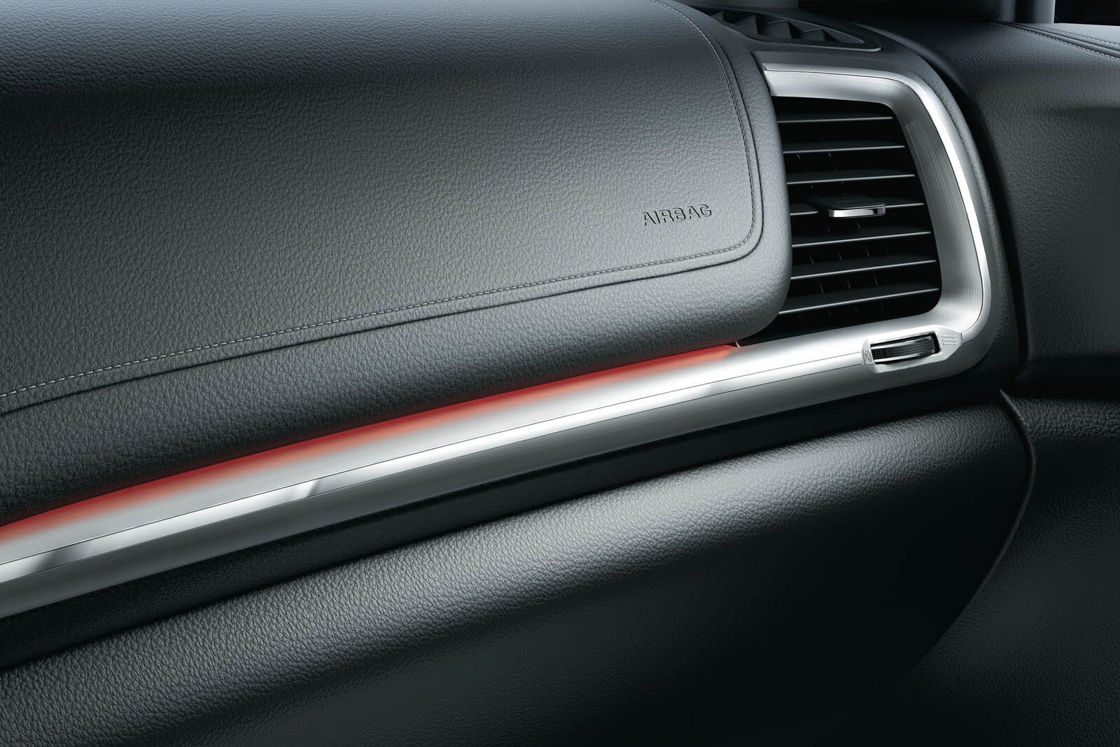 2013 GMC Acadia front safety DETAIL