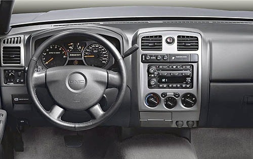 2007 GMC Canyon interior D