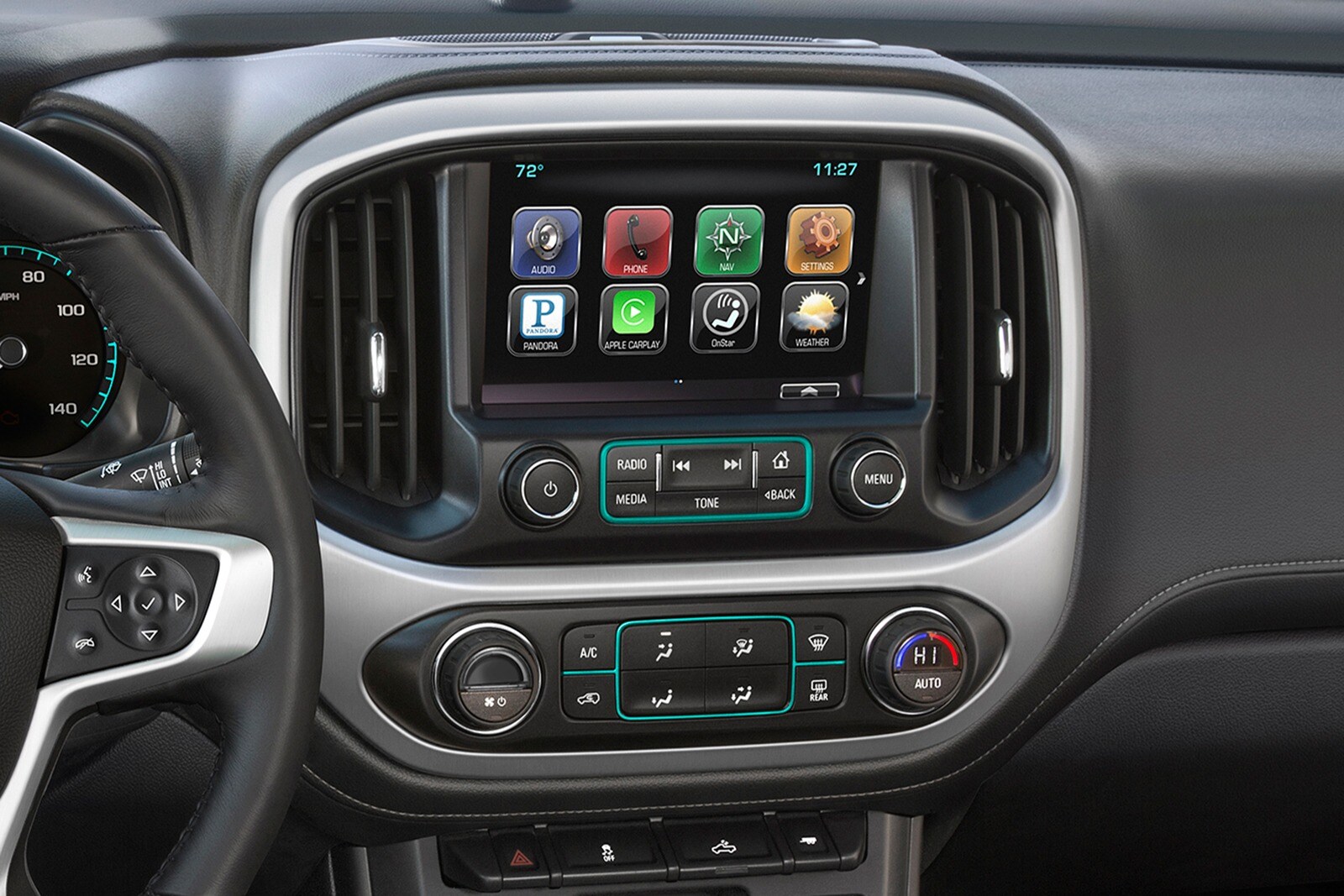 2017 GMC Canyon front safety CC