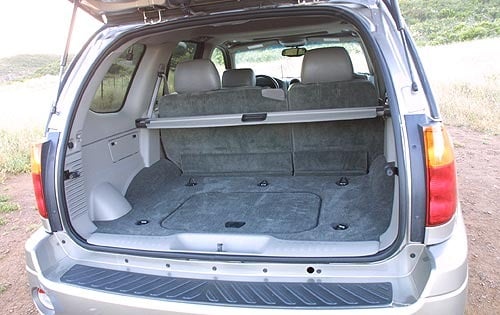 2002 GMC Envoy interior CARGO