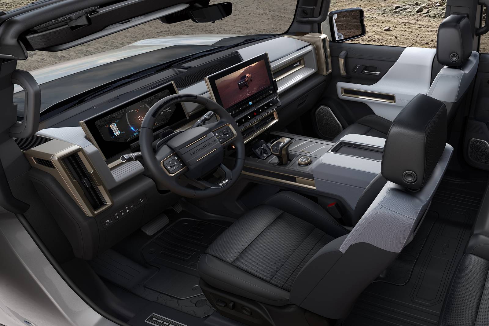 2022 GMC HUMMER EV interior I