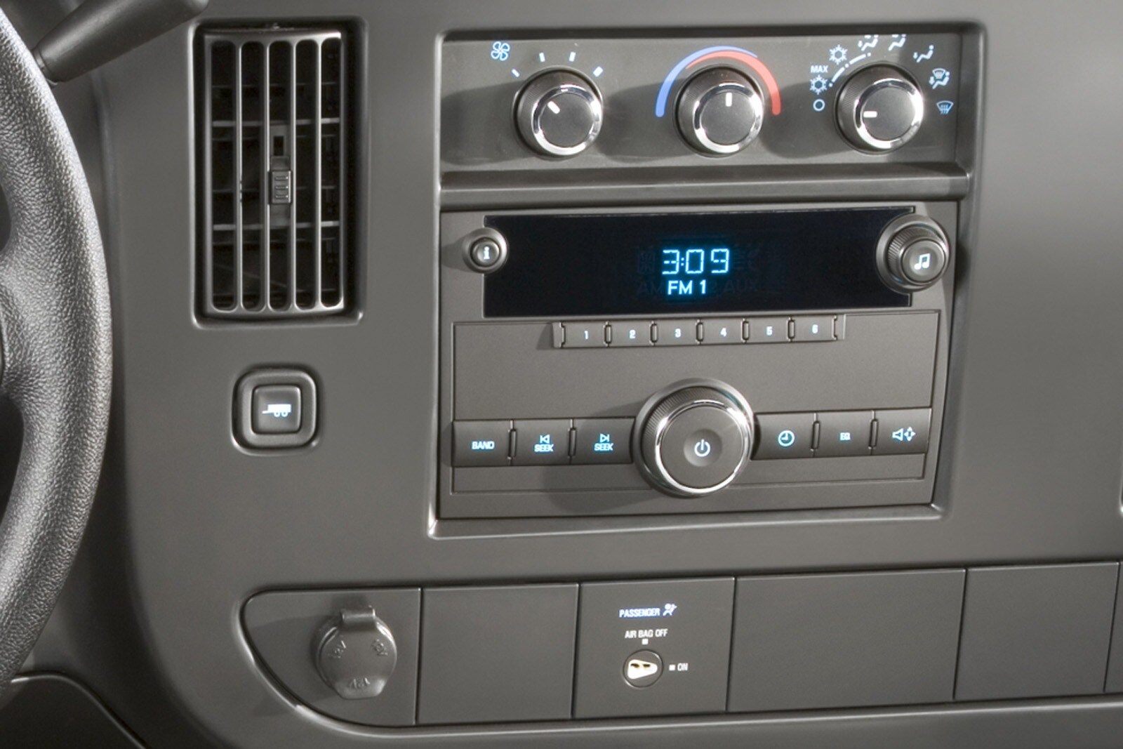 2012 GMC Savana Cargo interior CC