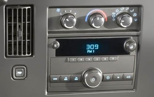 2012 GMC Savana Cargo interior CC