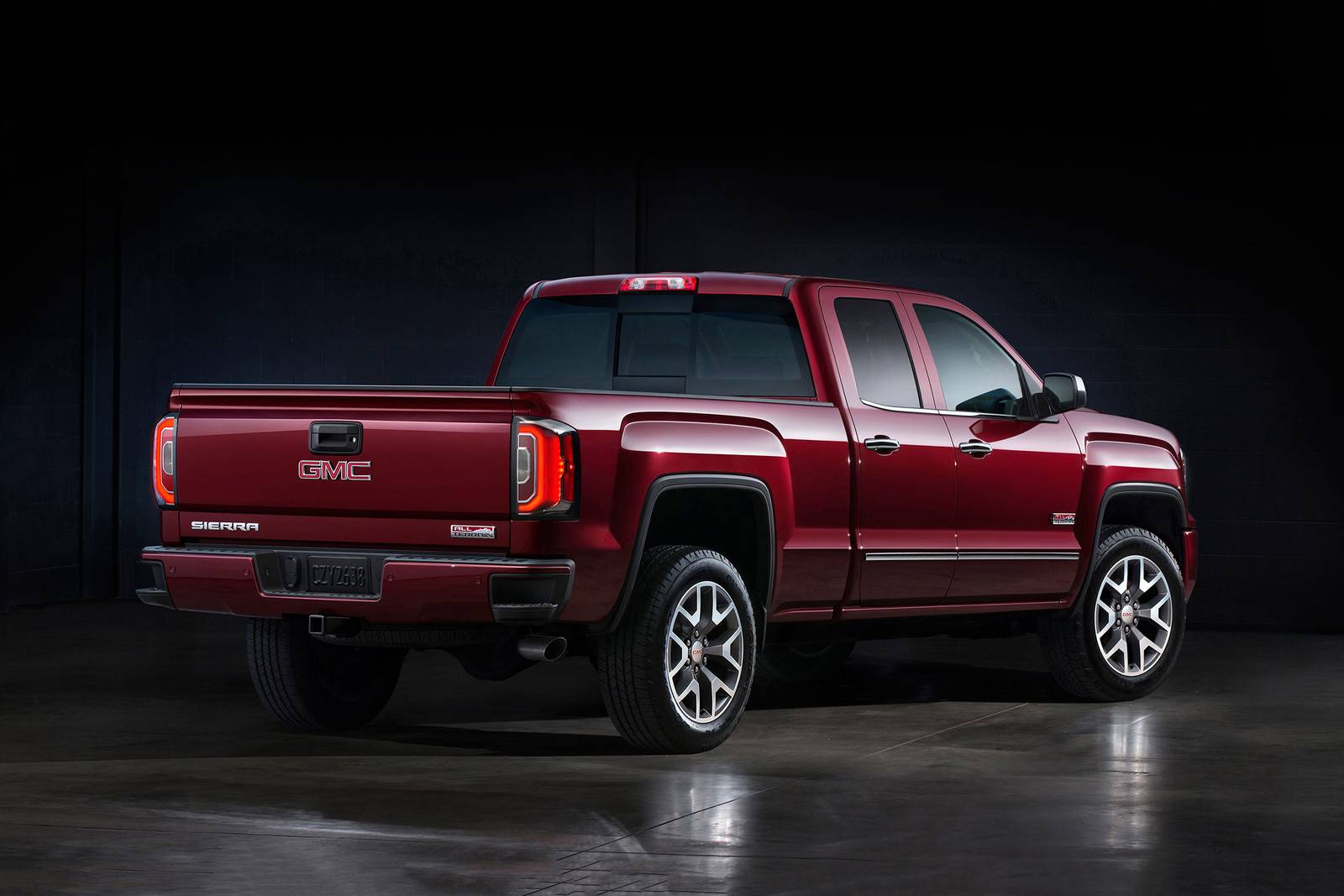 2018 GMC Sierra 1500 SLT Extended Cab Pickup Exterior. All Terrain Package Shown.