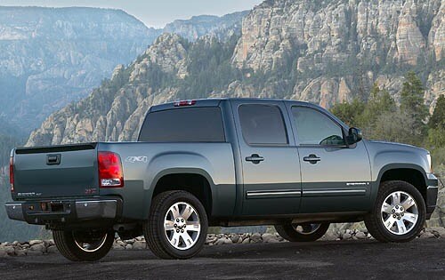 2007 GMC Sierra 1500 SLT 4dr Crew Cab 5.8 ft. SB Shown