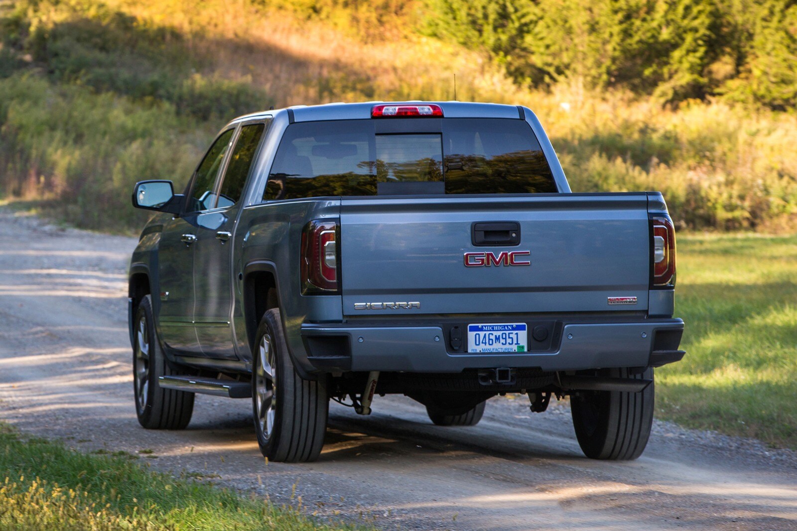 2017 GMC Sierra 1500 SLT Crew Cab Pickup Exterior. All Terrain Package Shown.