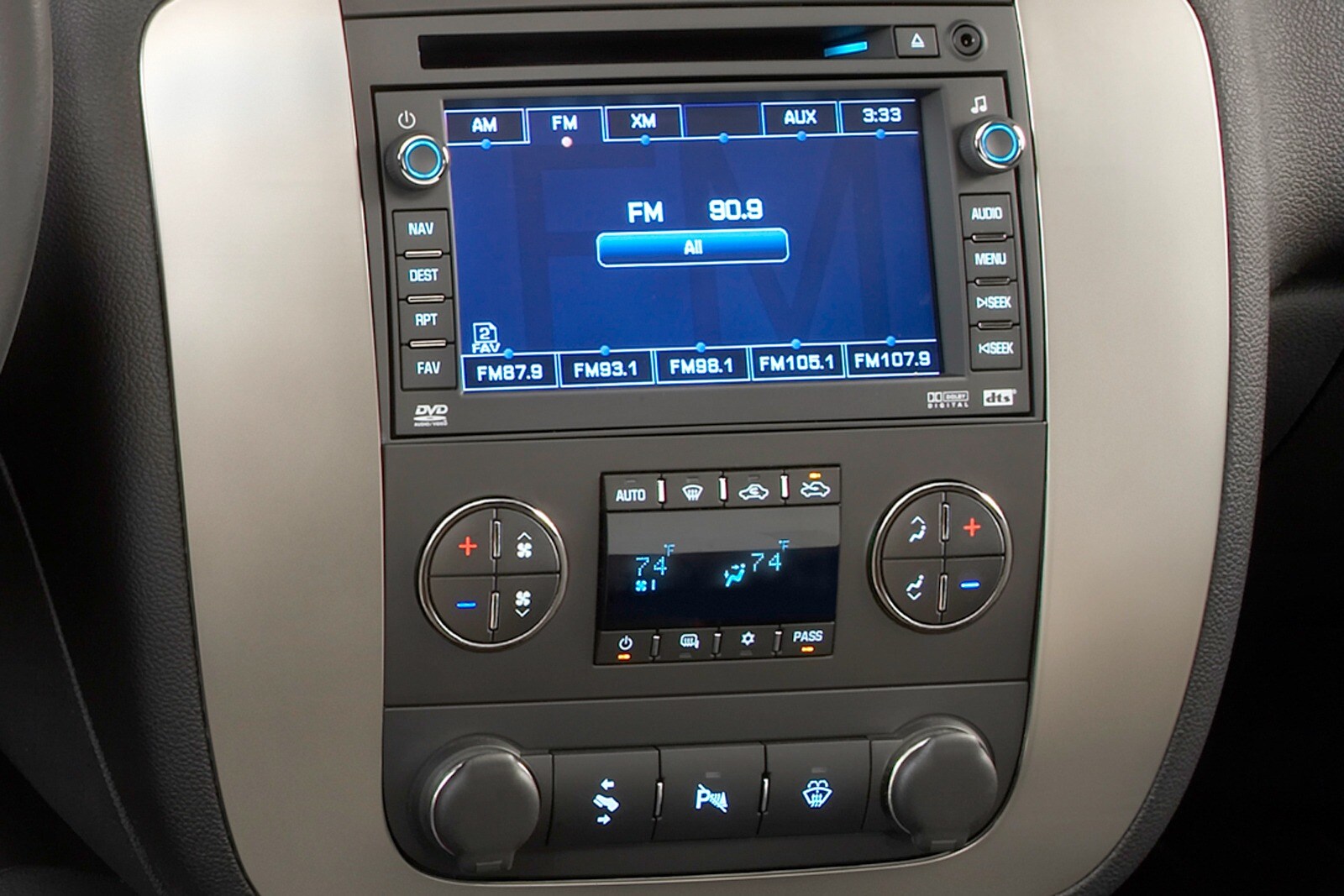 2007 GMC Sierra 2500HD interior CC