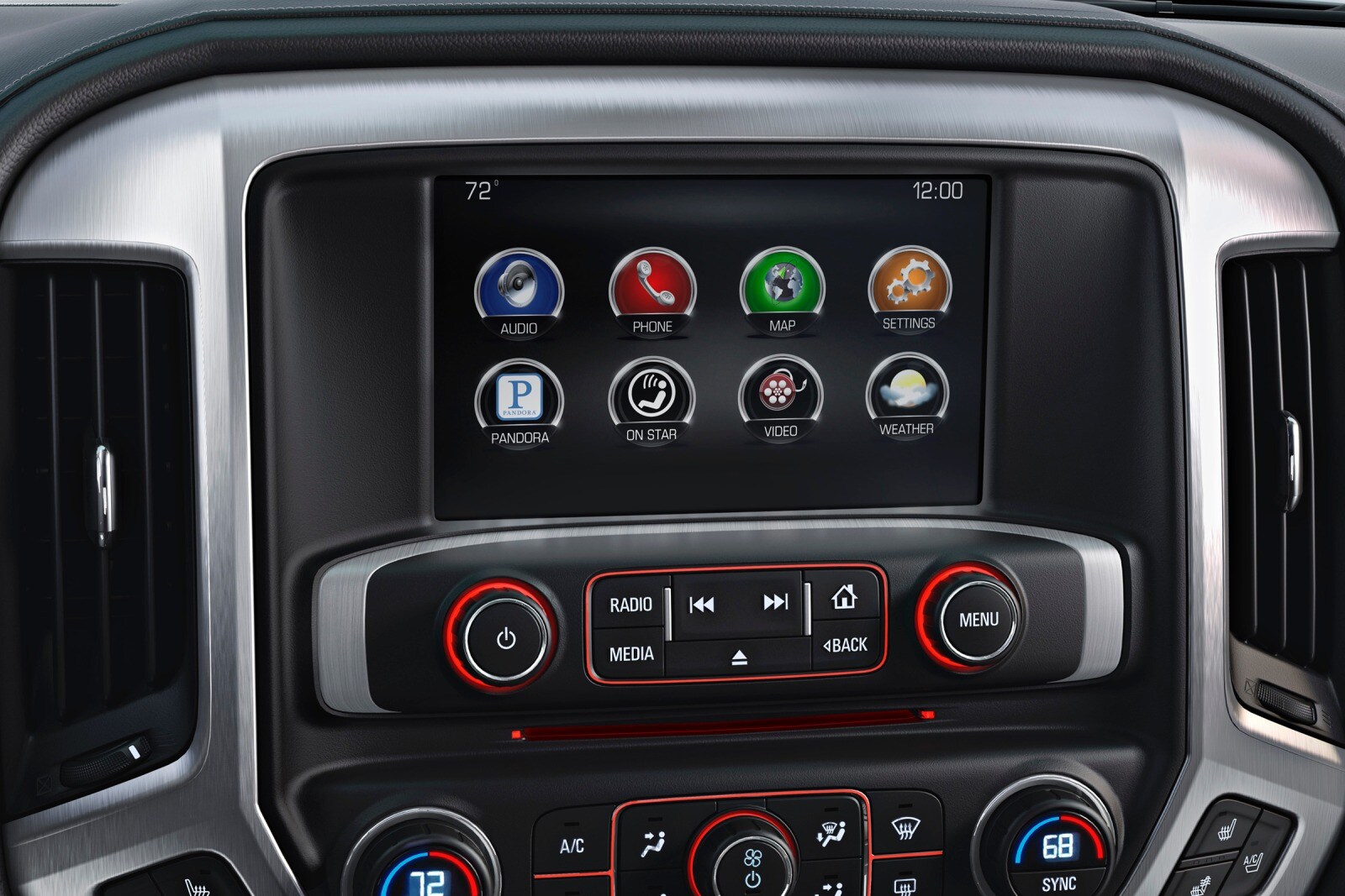 2016 GMC Sierra 2500HD interior CC