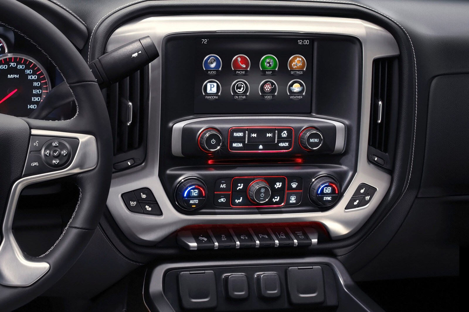 2016 GMC Sierra 2500HD interior CC