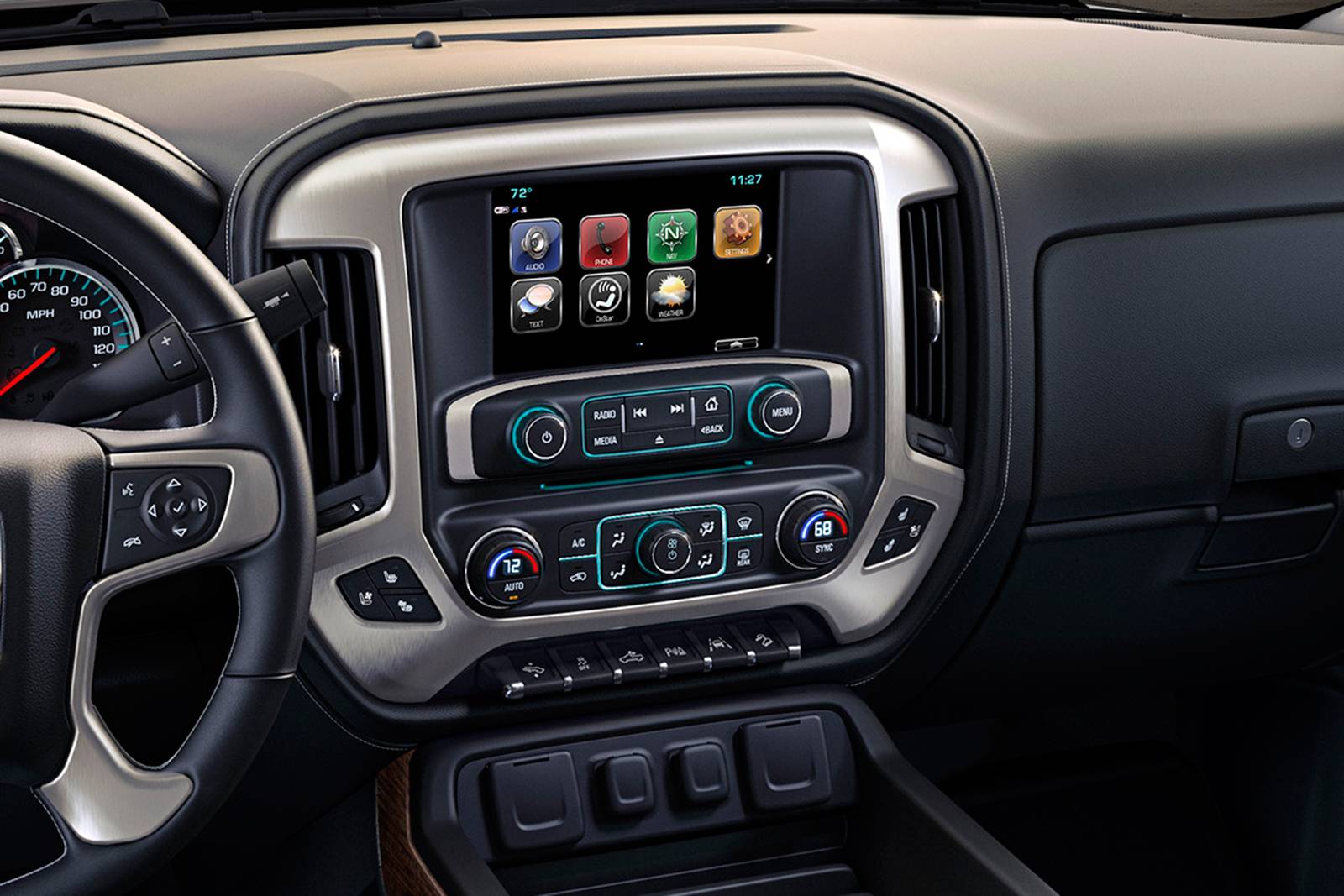 2018 GMC Sierra 2500HD interior CC