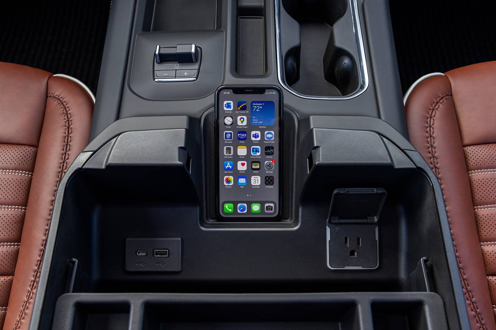 2024 Gmc Sierra interior DETAIL