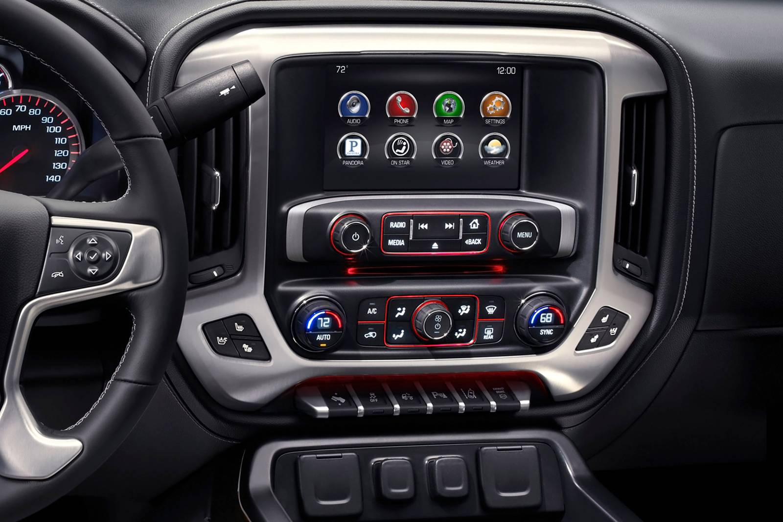 2017 GMC Sierra 3500HD interior CC