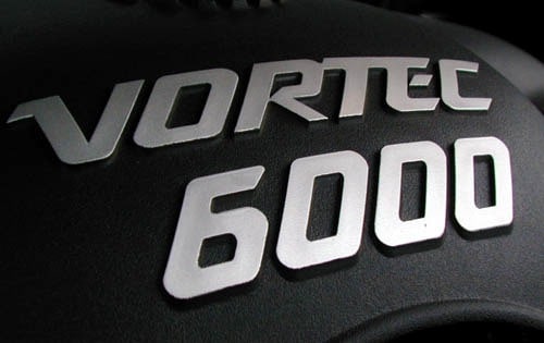 2001 GMC Sierra C3 6.0L Vortec V8 Engine Badging
